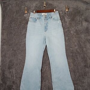 Abercrombie& Fitch The Vintage Flare High Rise Curve Love Womens 30